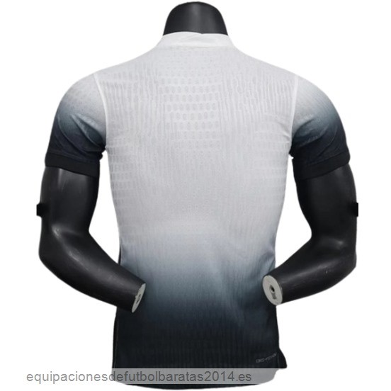 Nuevo 1ª Jugadores Camiseta Corinthians Paulista 24/25 Blanco Negro Baratas